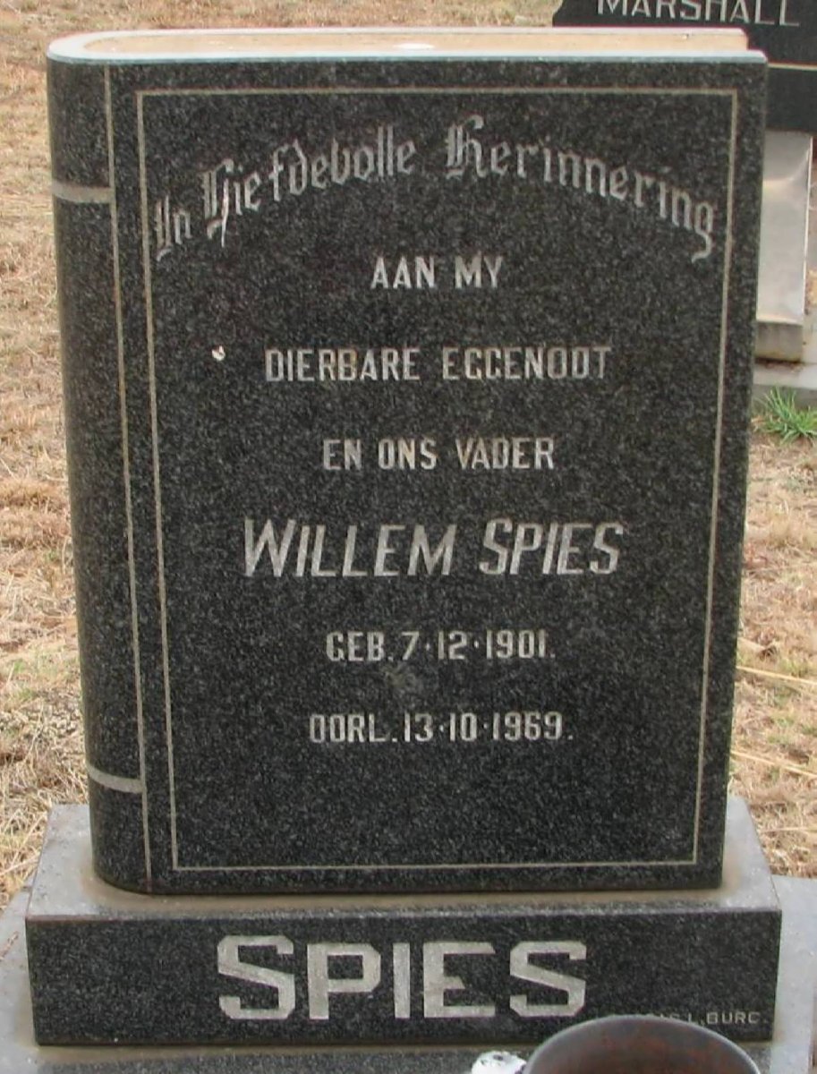SPIES Willem 1901-1969