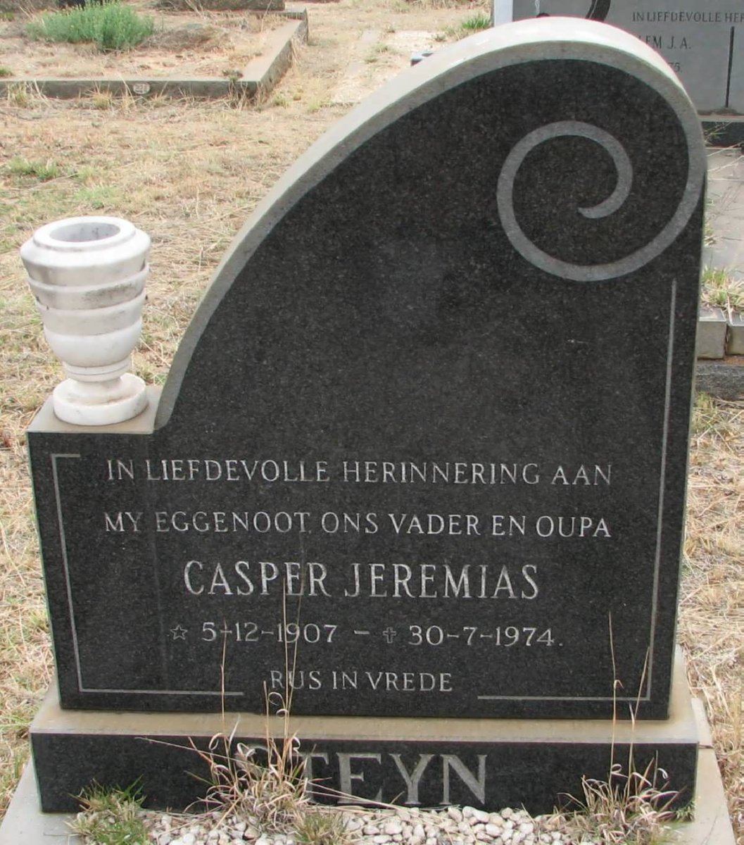 STEYN Casper Jeremias 1907-1974