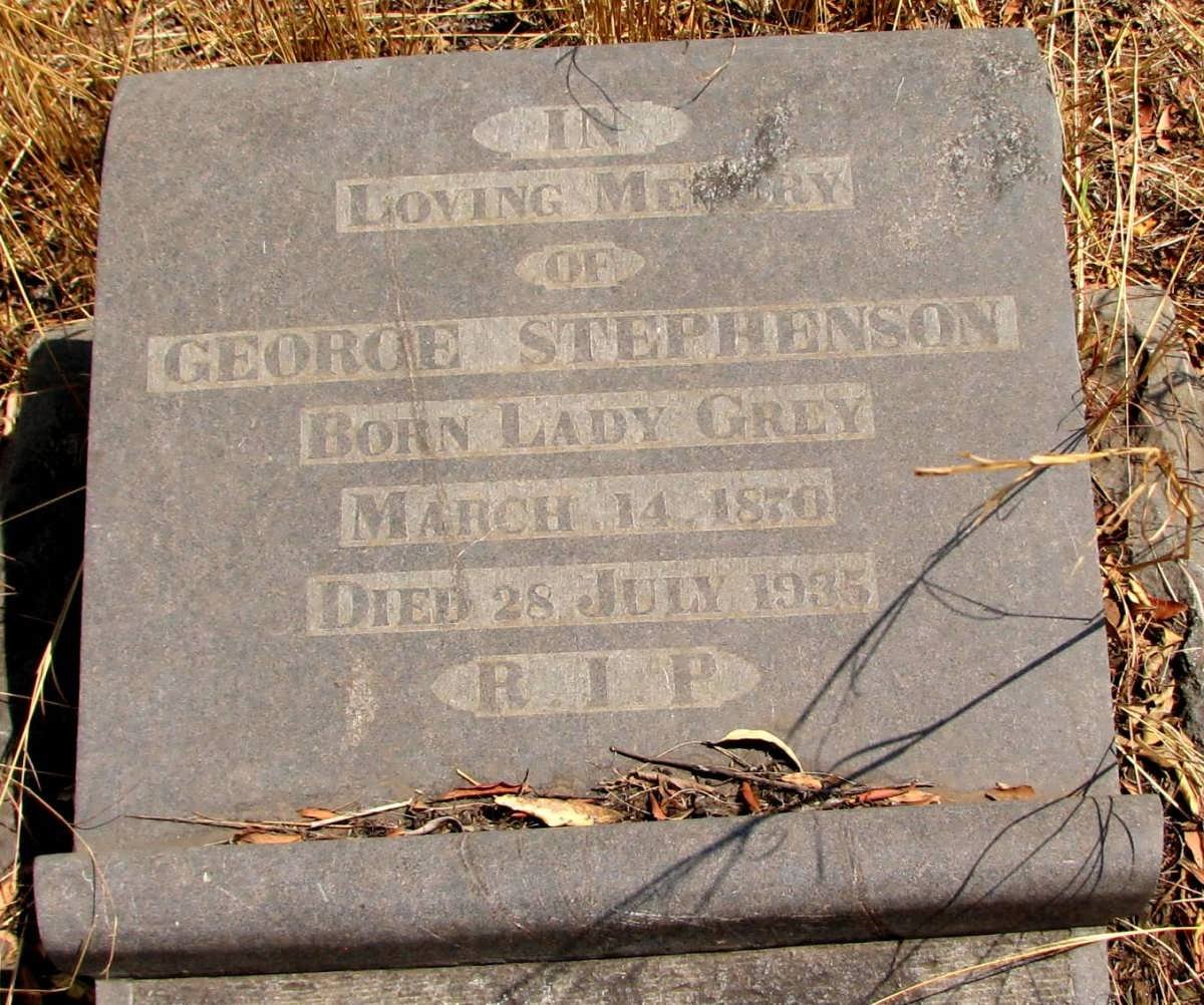 STEPHENSON George 1870-1935