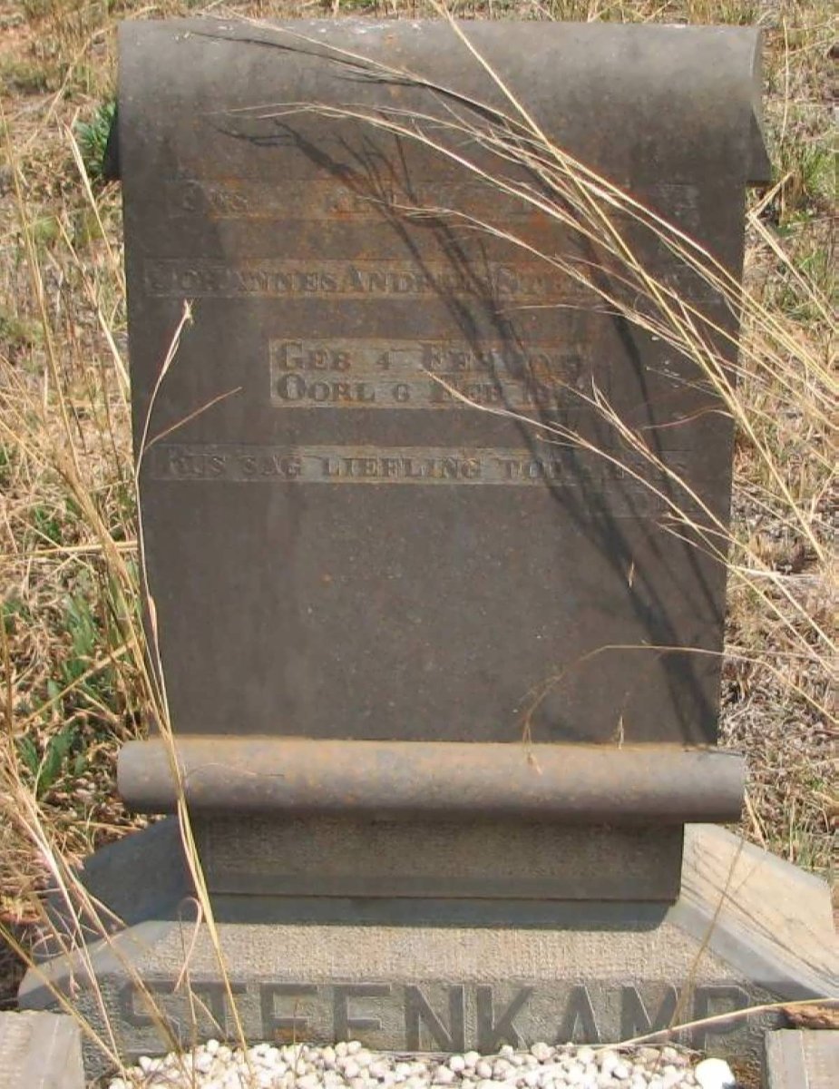 STEENKAMP Johannes Andries 1909-1909