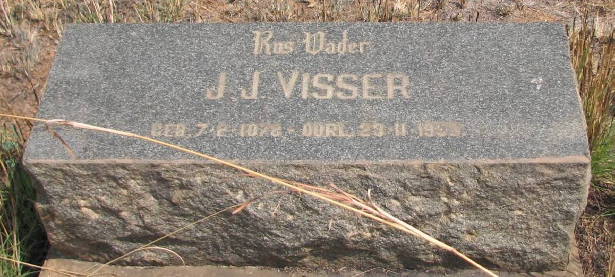 VISSER J.J. 1878-1953