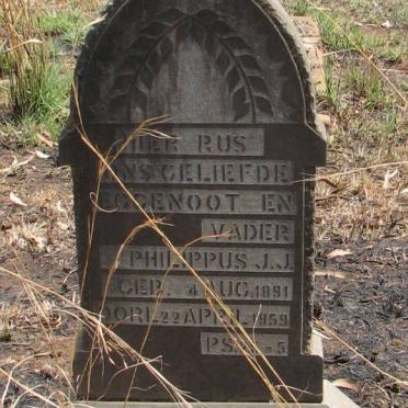 VENTER Philippus J.J. 1891-1959