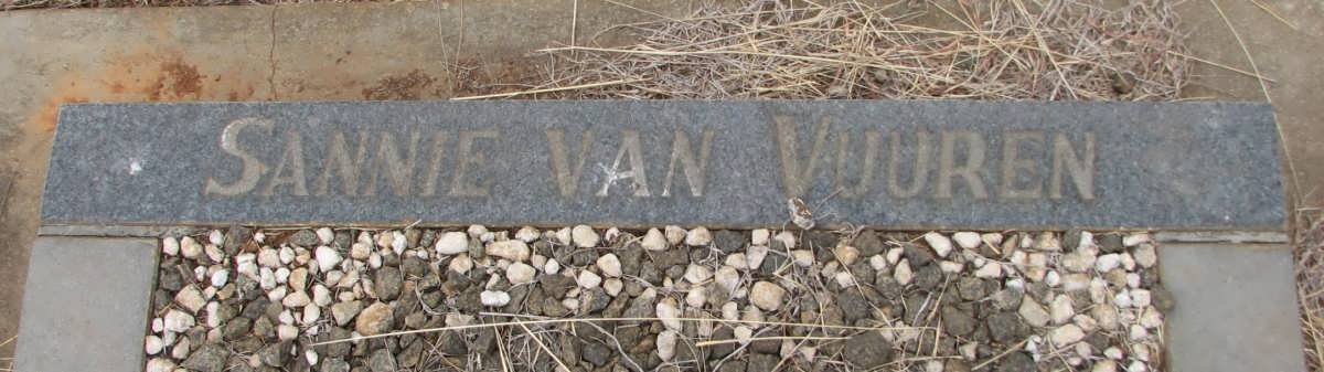 VUUREN Sannie, van 