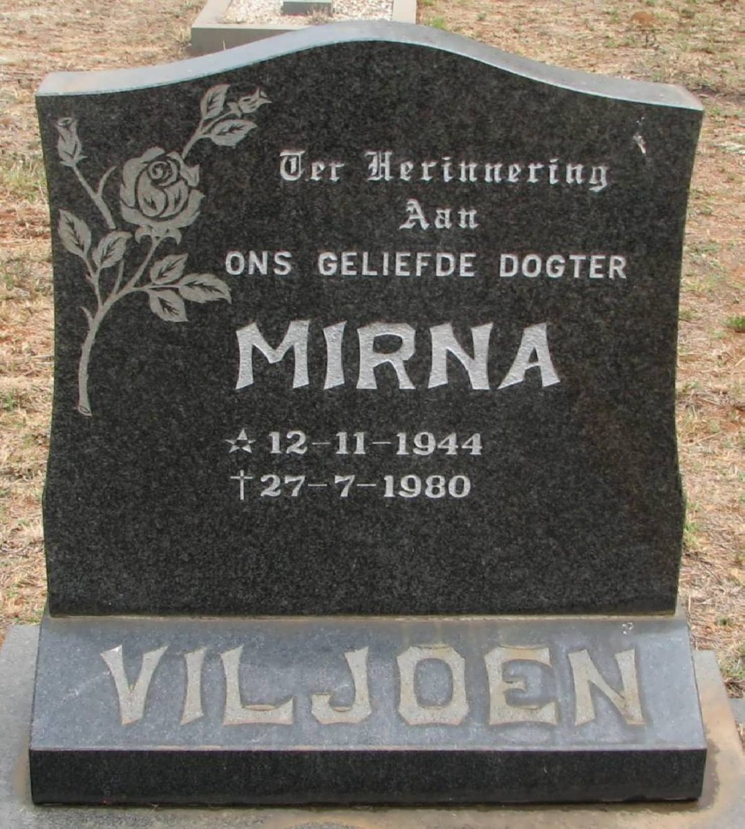 VILJOEN Mirna 1944-1980