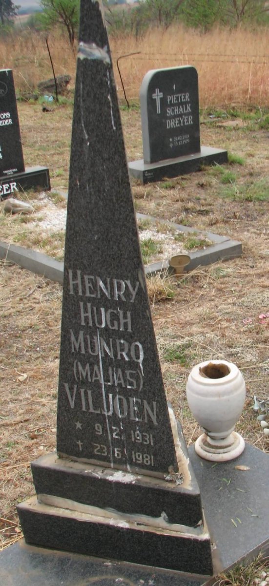 VILJOEN Henry Hugh Munro 1931-1981
