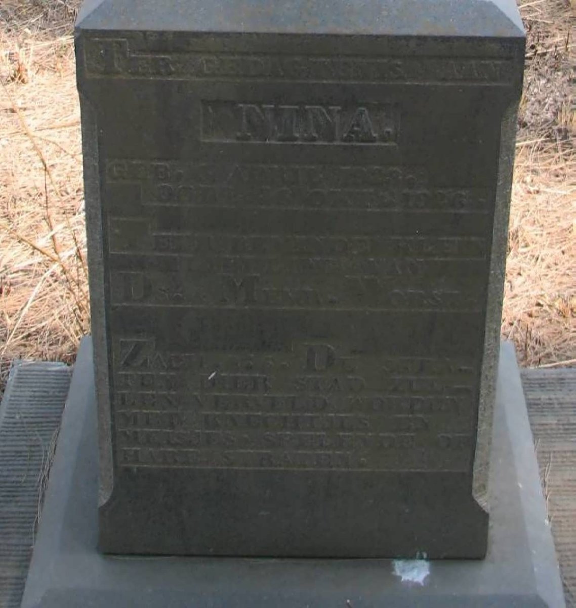 WORST Nina 1923-1926