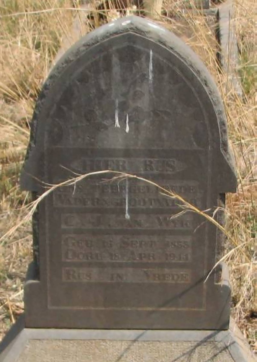 WYK C.J., van 1858-1914