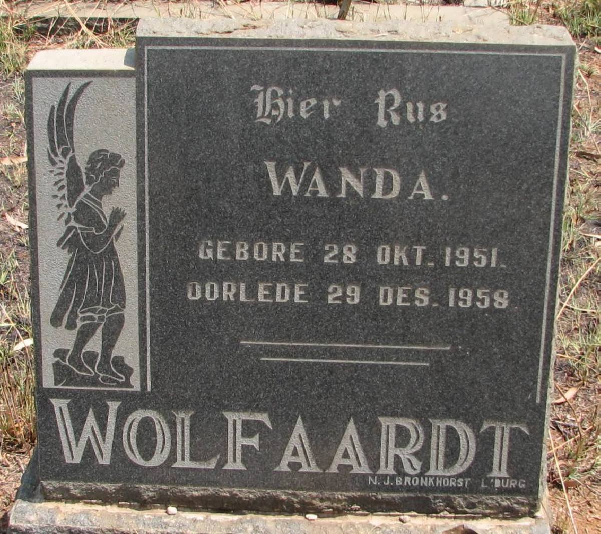 WOLFAARDT Wanda 1951-1958