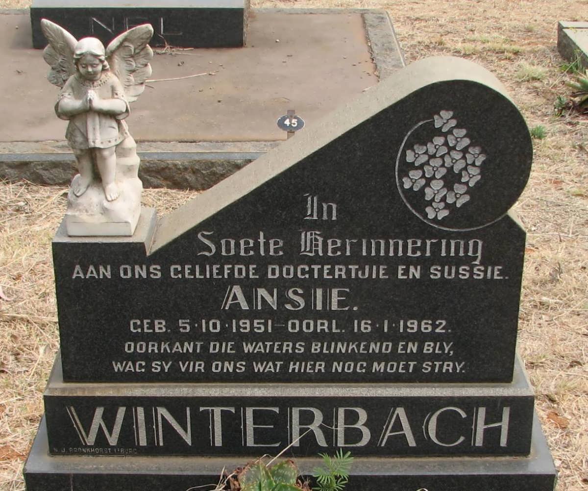 WINTERBACH Ansie 1951-1962