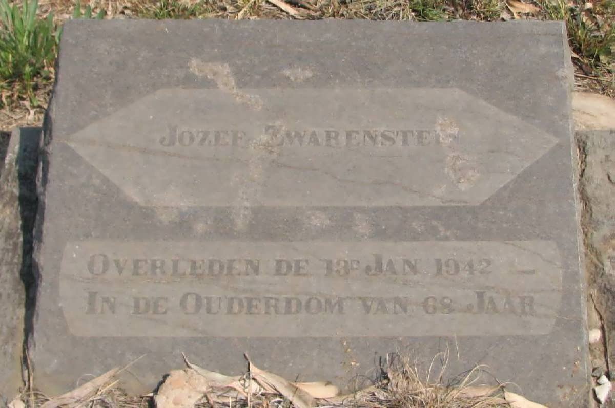 ZWARENSTEIN Jozef -1942