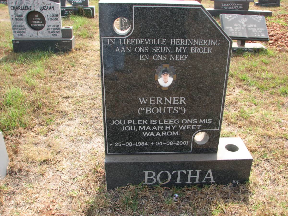 BOTHA Werner 1984-2001
