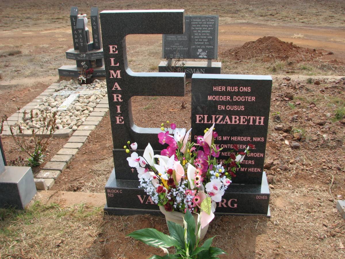 BERG Elizabeth, van den