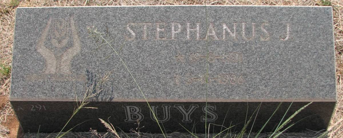 BUYS Stephanus J. -1986