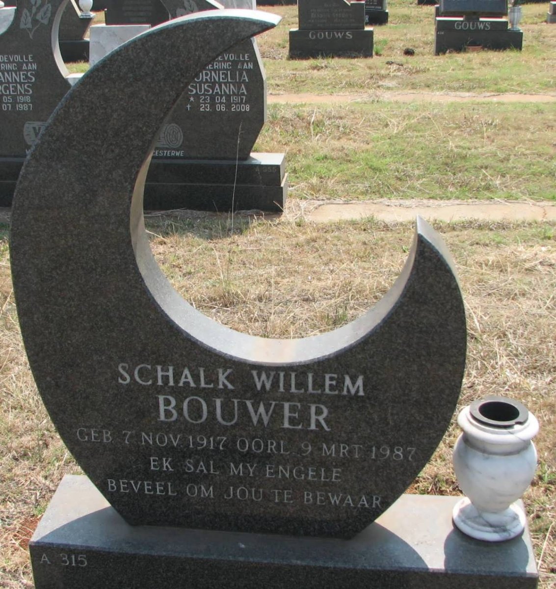 BOUWER Schalk Willem 1917-1987