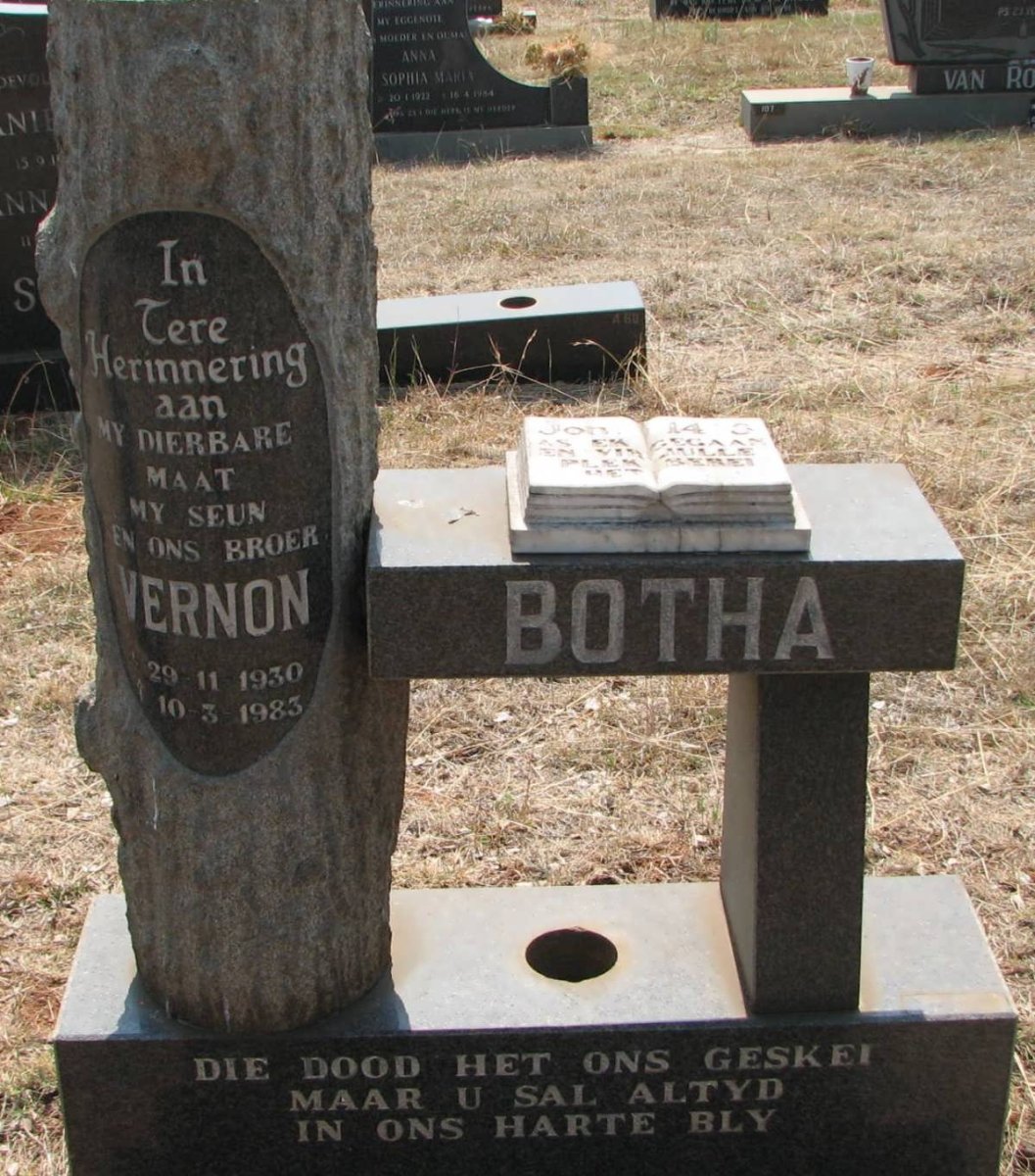 BOTHA Vernon 1930-1983
