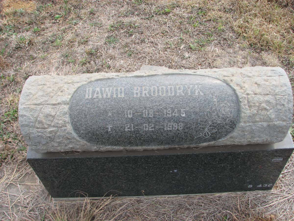 BROODRYK Dawid 1945-1998