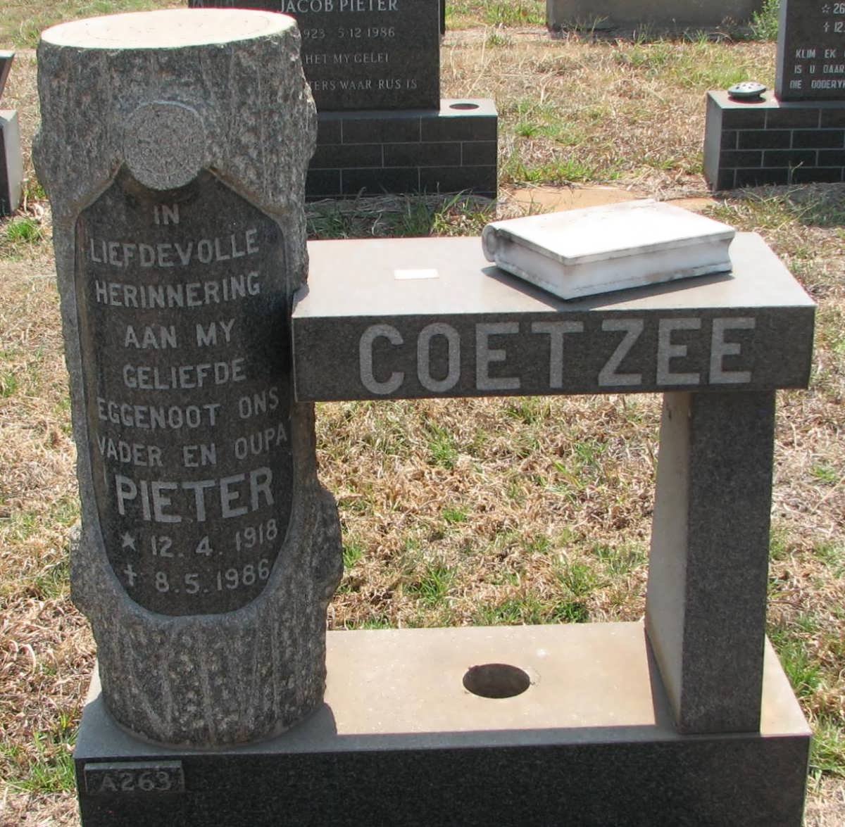 COETZEE Pieter 1918-1986