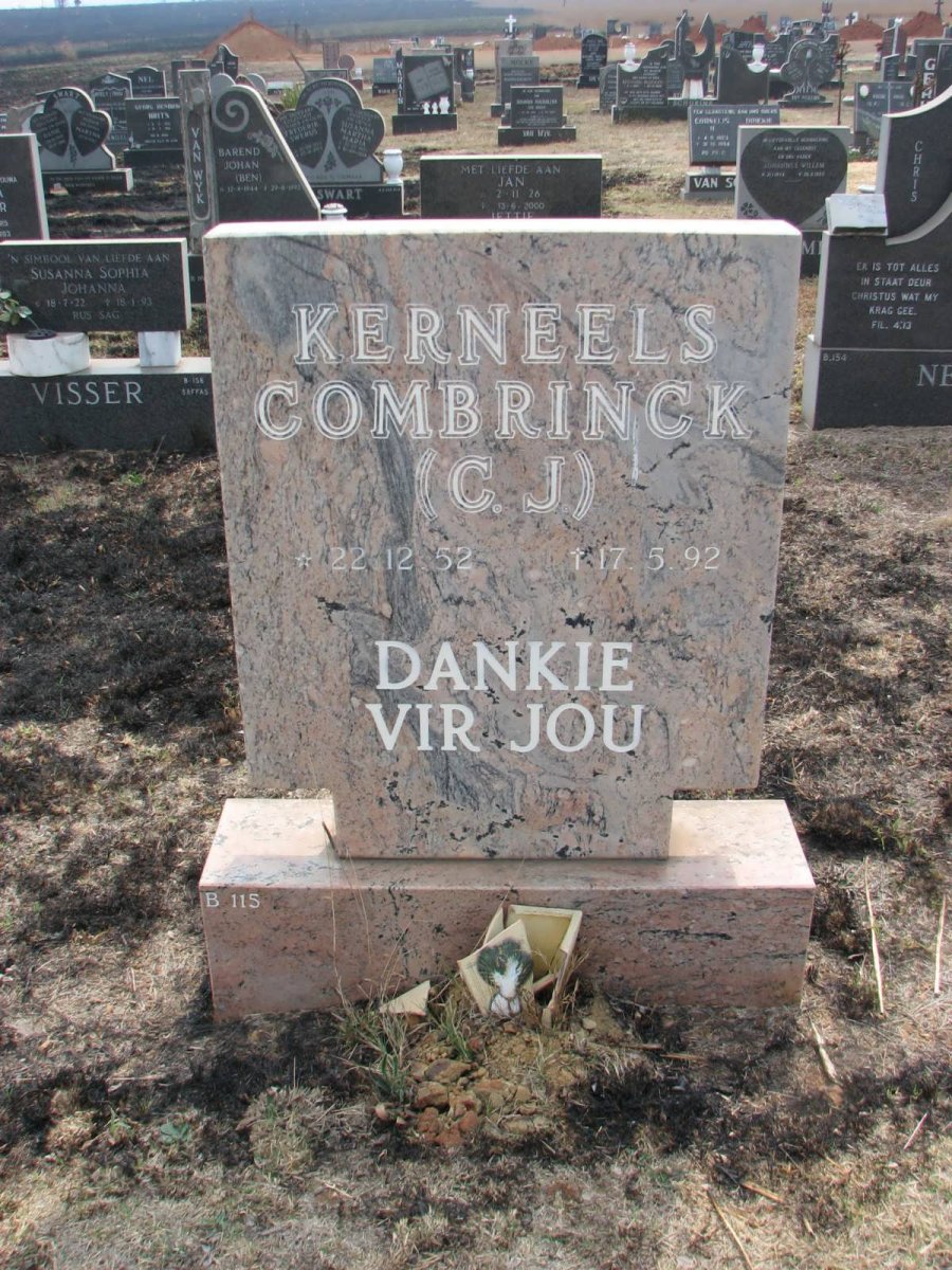 COMBRINCK C.J. 1952-1992