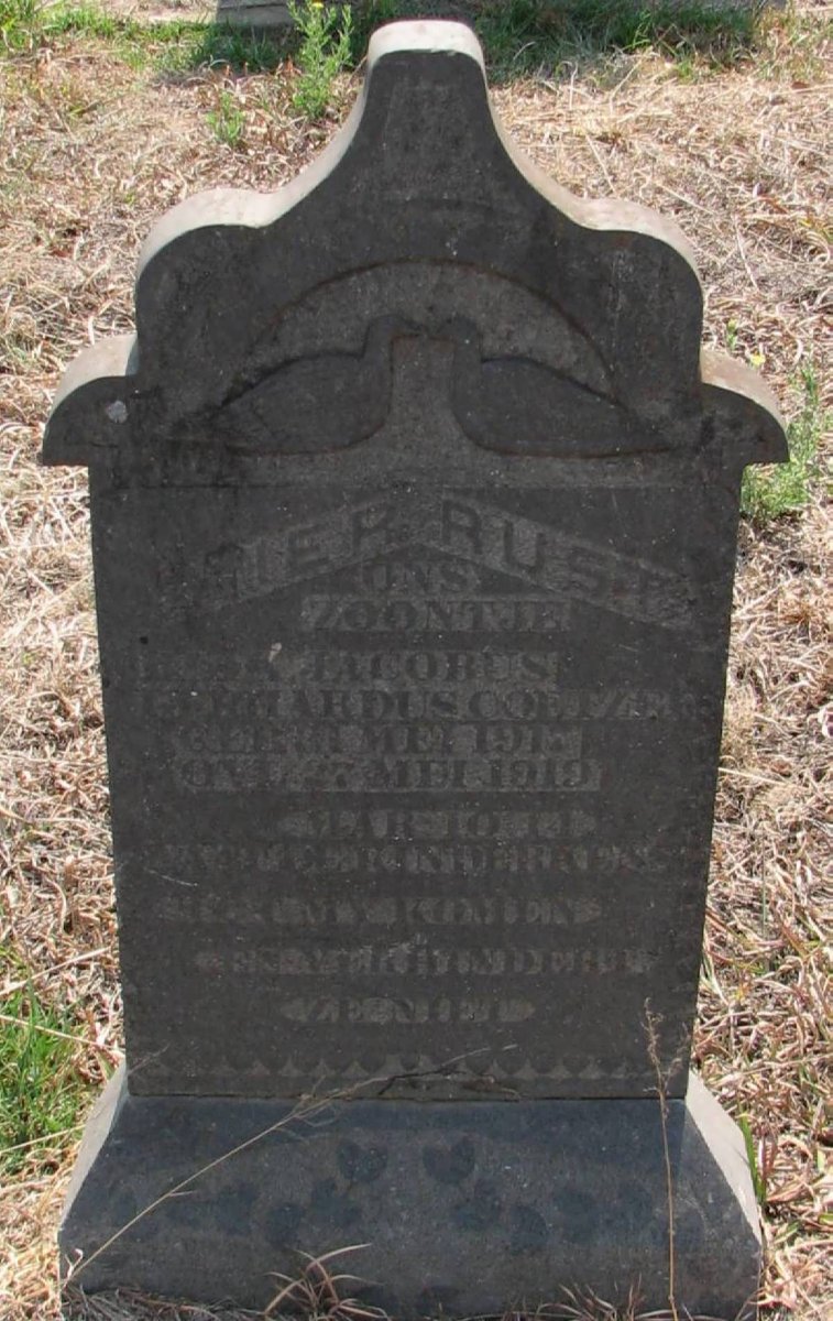 COETZE? Jacobus Gerhardus 191?-1919