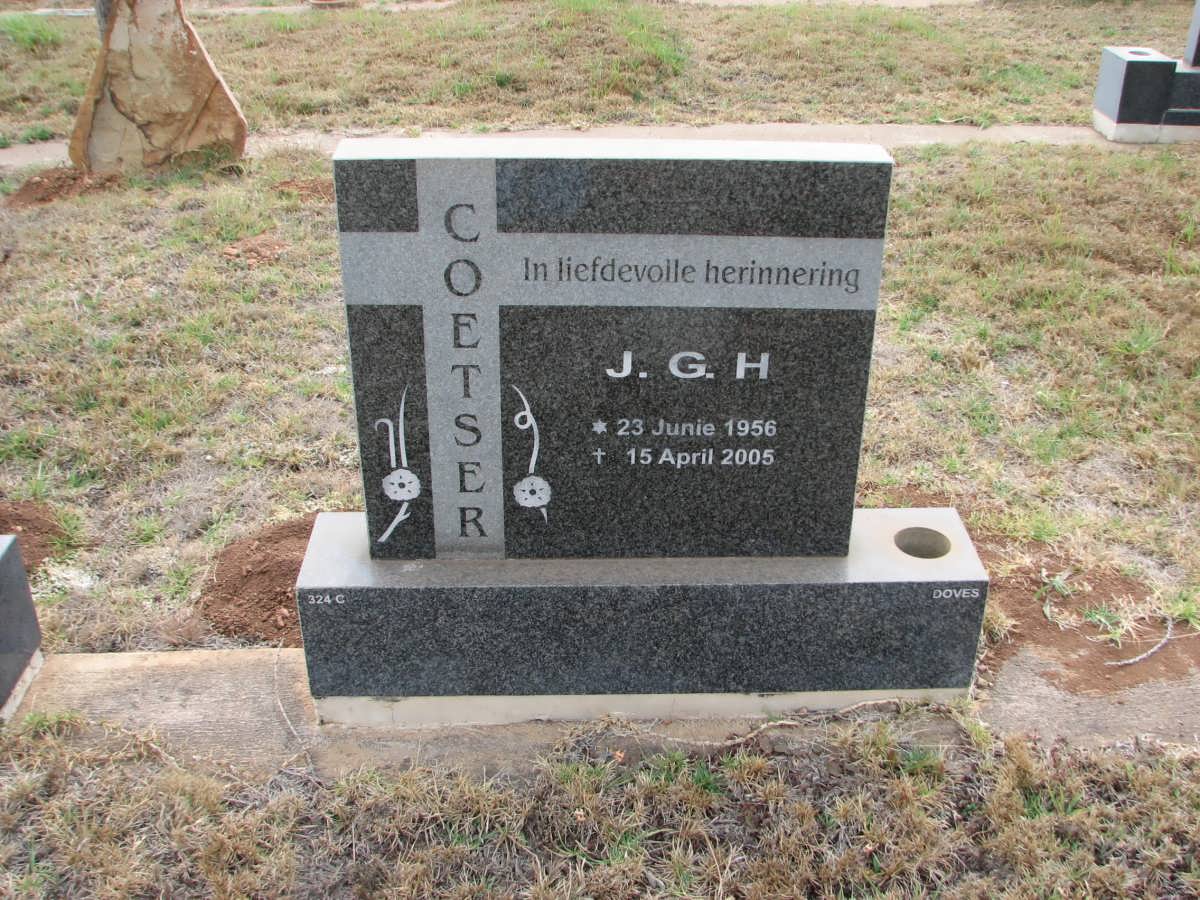 COETSER J.G.H. 1956-2005