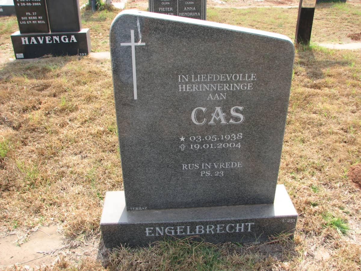 ENGELBRECHT Cas 1938-2004