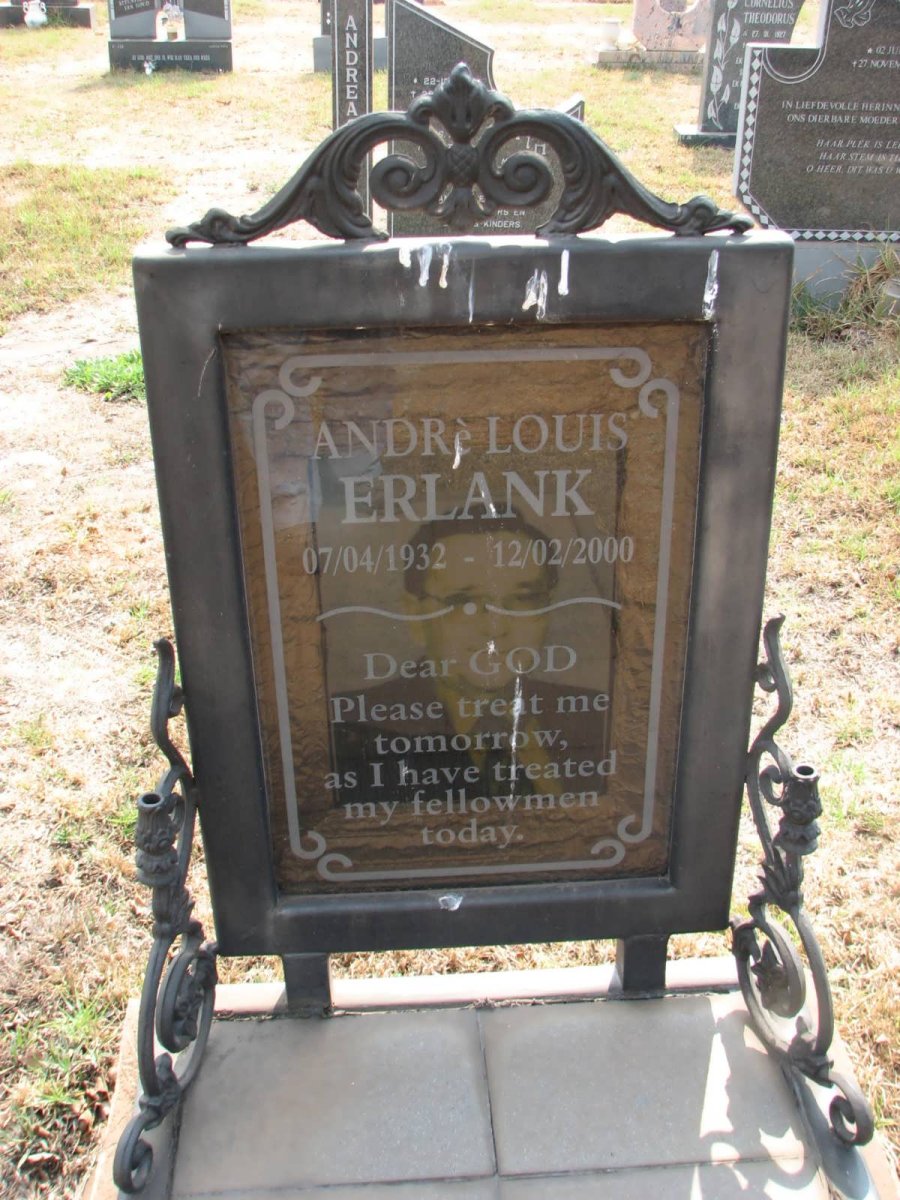 ERLANK André Louis 1932-2000