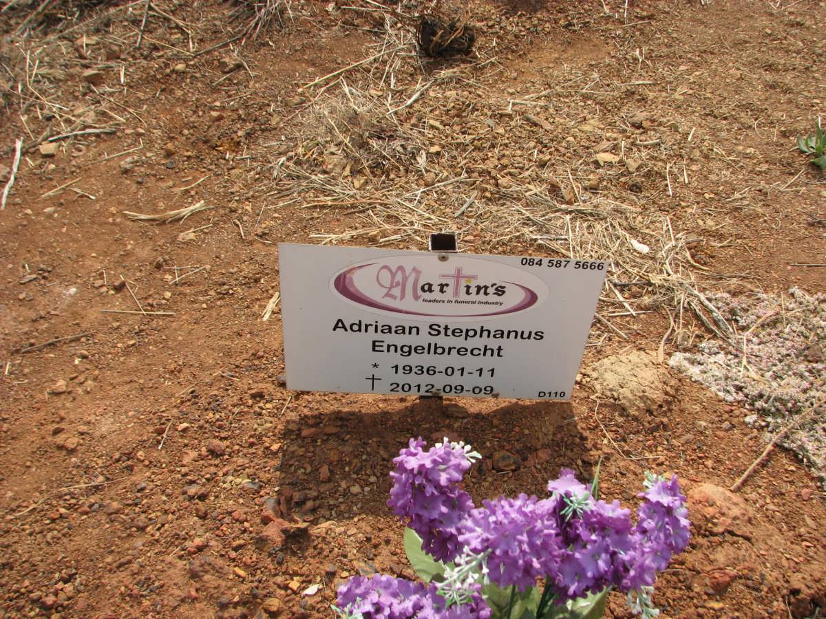 ENGELBRECHT Adriaan Stephanus 1936-2012