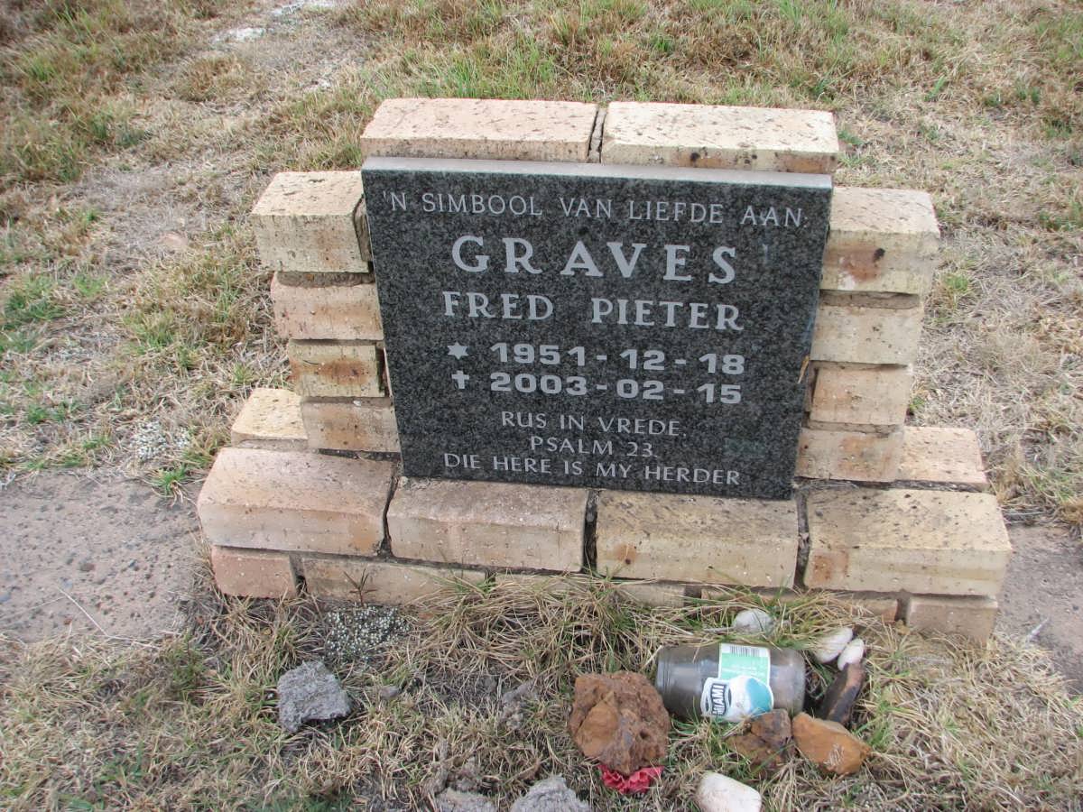 GRAVES Fred Pieter 1951-2003