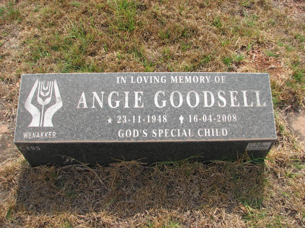GOODSELL Angie 1948-2008
