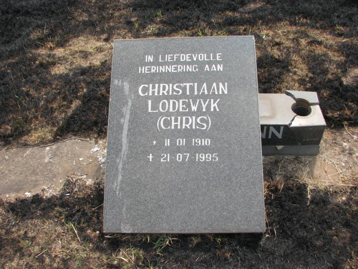 HOFFMANN Christiaan Lodewyk 1910-1995