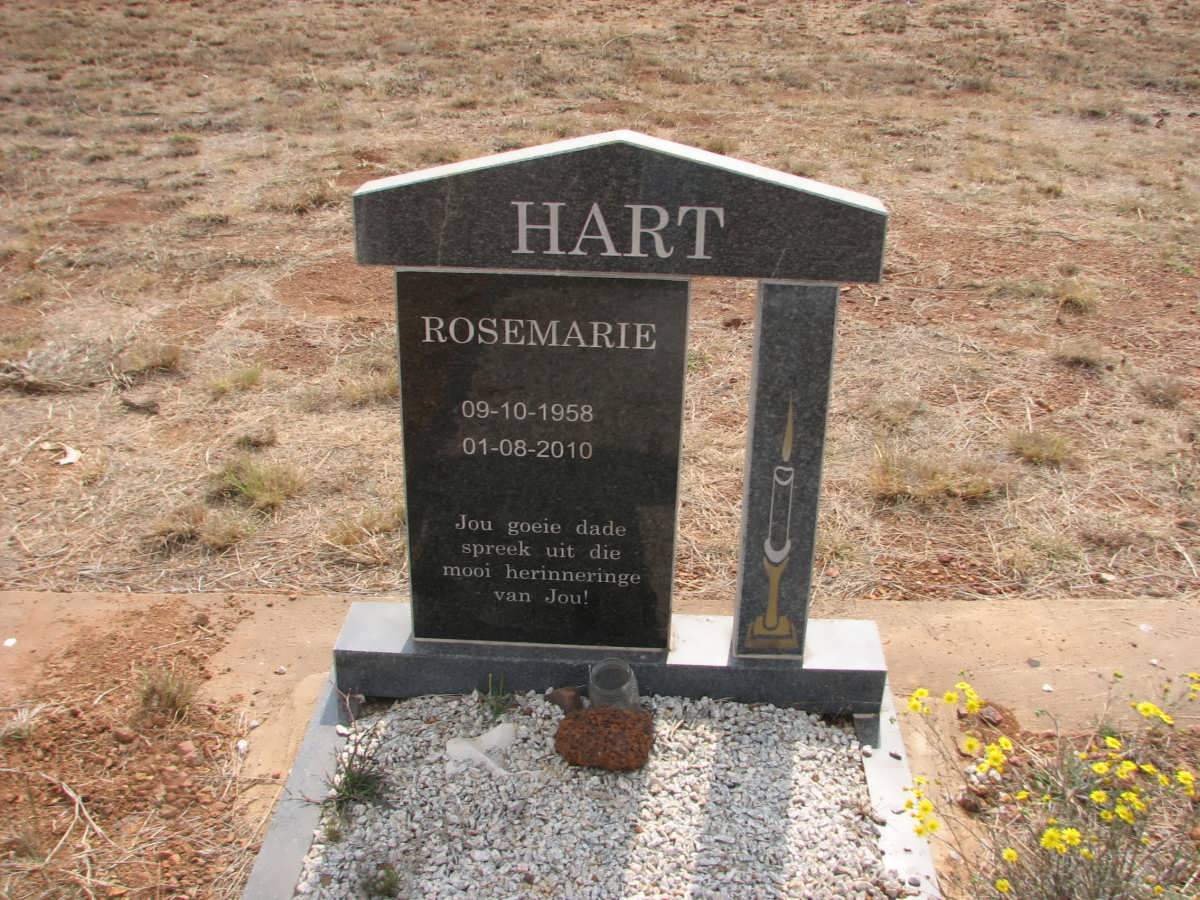HART Rosemarie 1958-2010