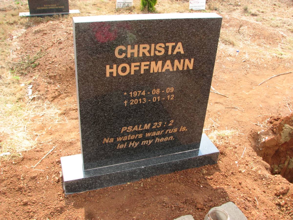 HOFFMANN Christa 1974-2013