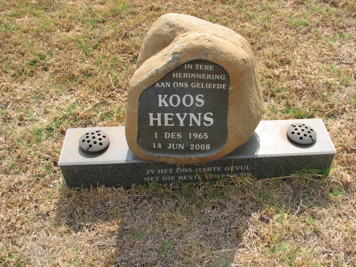 HEYNS Koos 1965-2008
