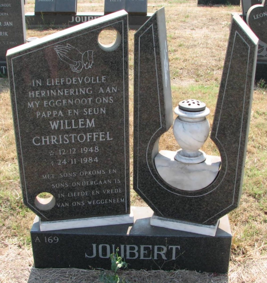 JOUBERT Willem Christoffel 1948-1984