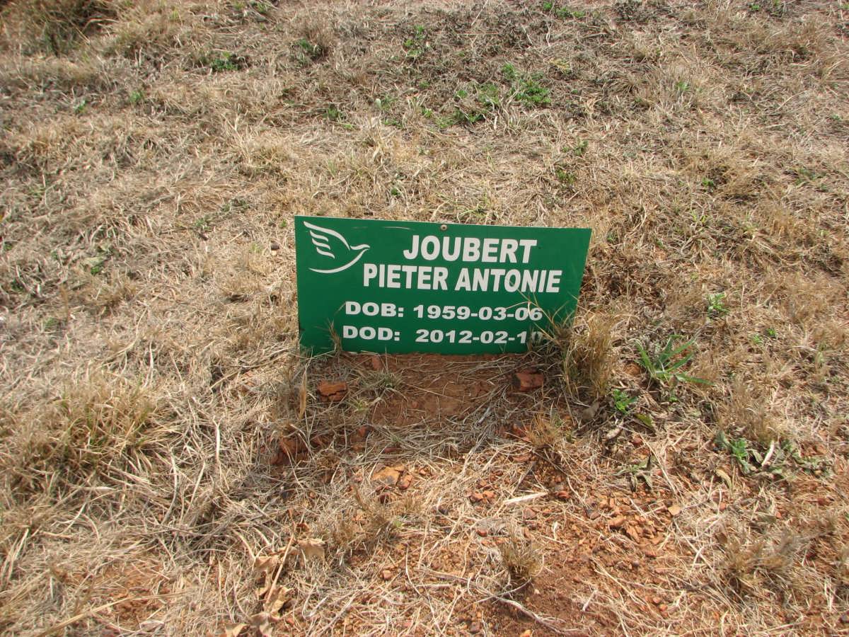 JOUBERT Pieter Antonie 1959-2012