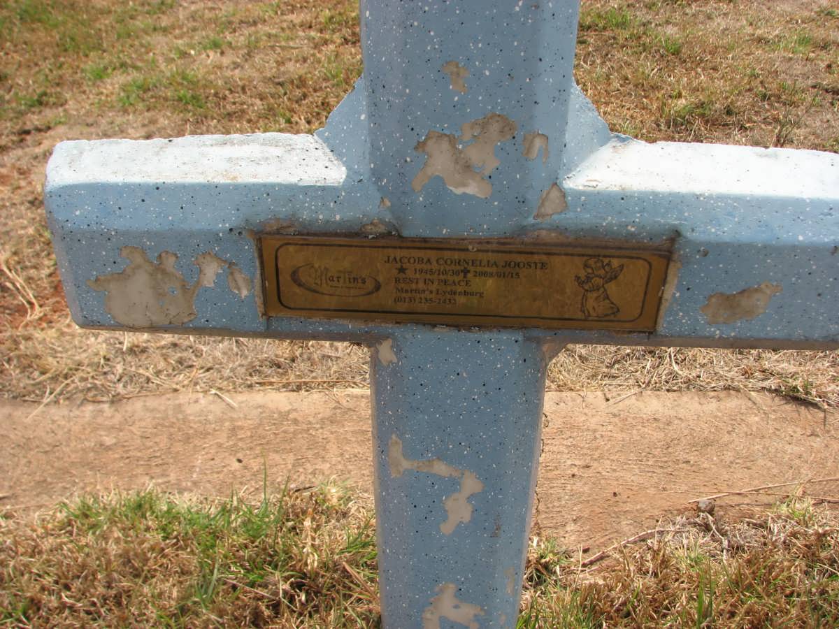 JOOSTE Jacoba Cornelia 1945-2008