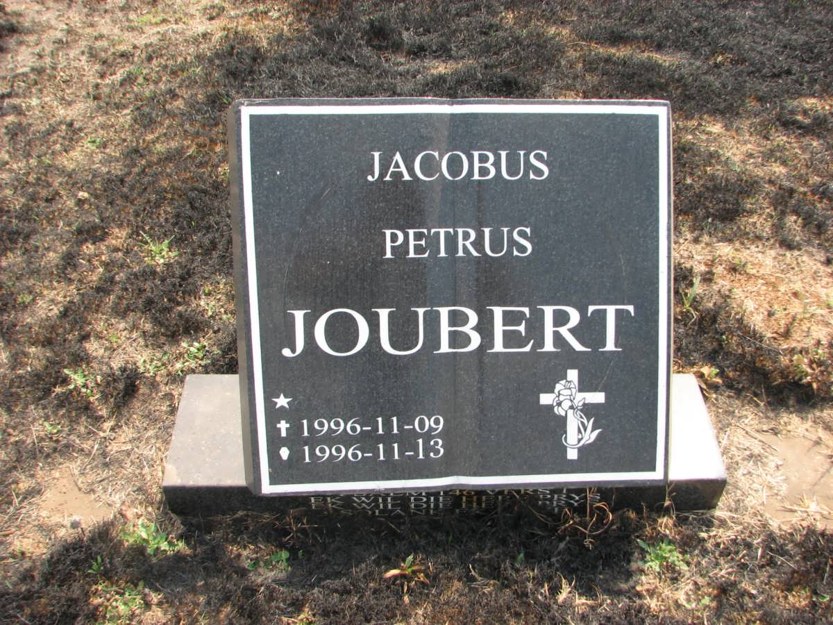 JOUBERT Jacobus Petrus 1996-1996