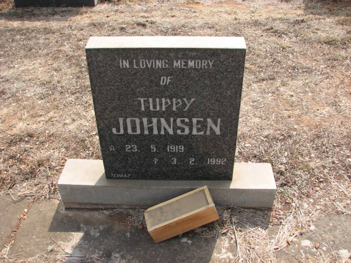 JOHNSEN Tuppy 1919-1992