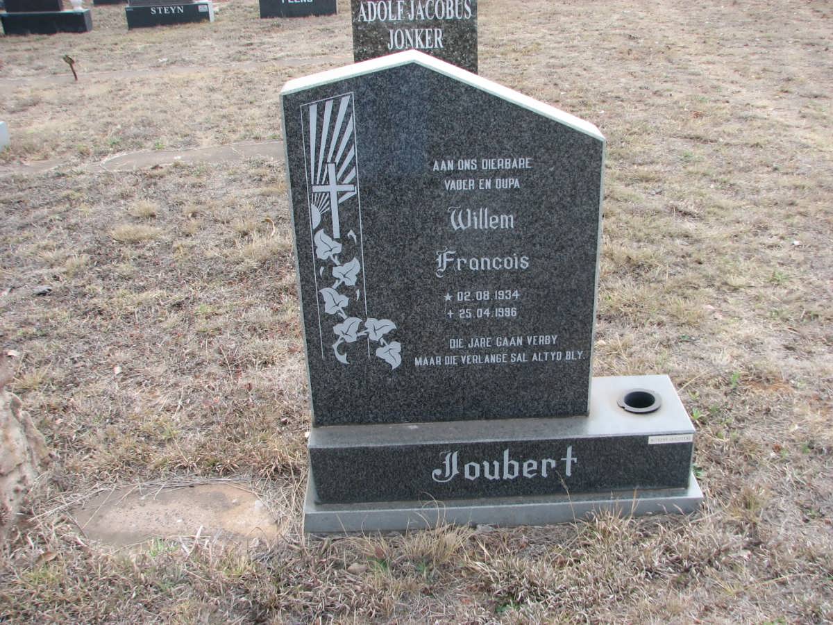 JOUBERT Willem Francois 1934-1996