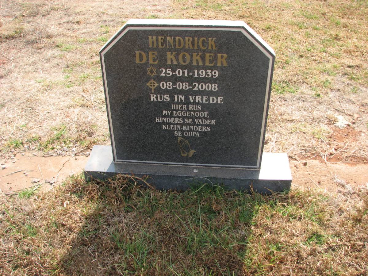 KOKER Hendrick, de 1939-2008