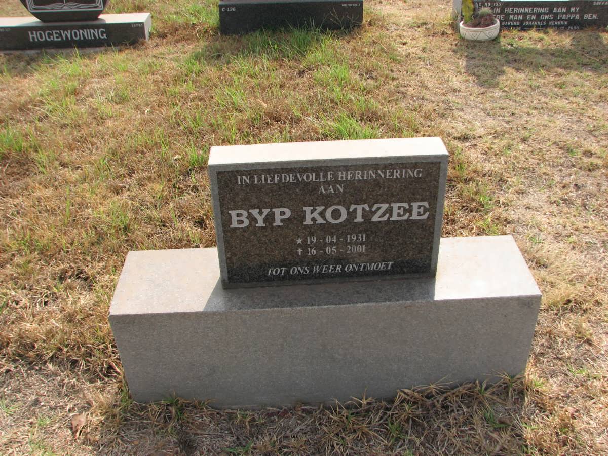 KOTZEE Anna Jacoba 1931-2001