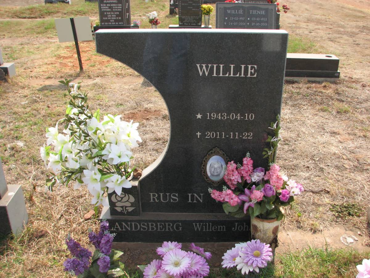 LANDSBERG Willem Johannes 1943-2011