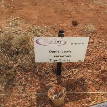 LEWIS Daniël 1963-2012