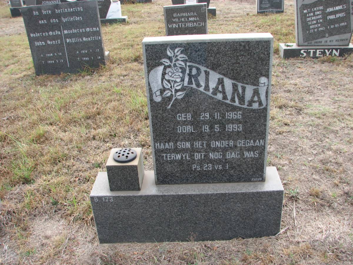 ? Riana 1966-1993