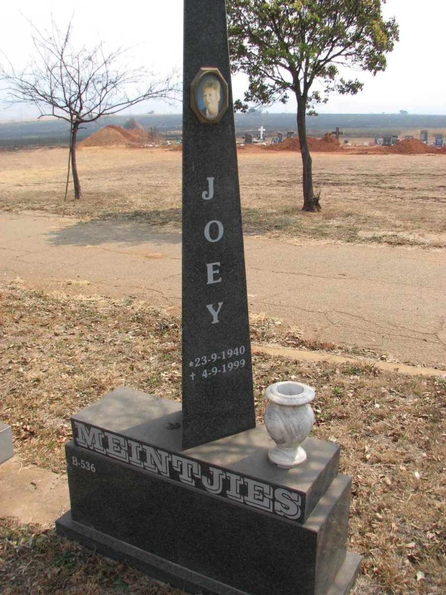 MEINTJIES Joey 1940-1999