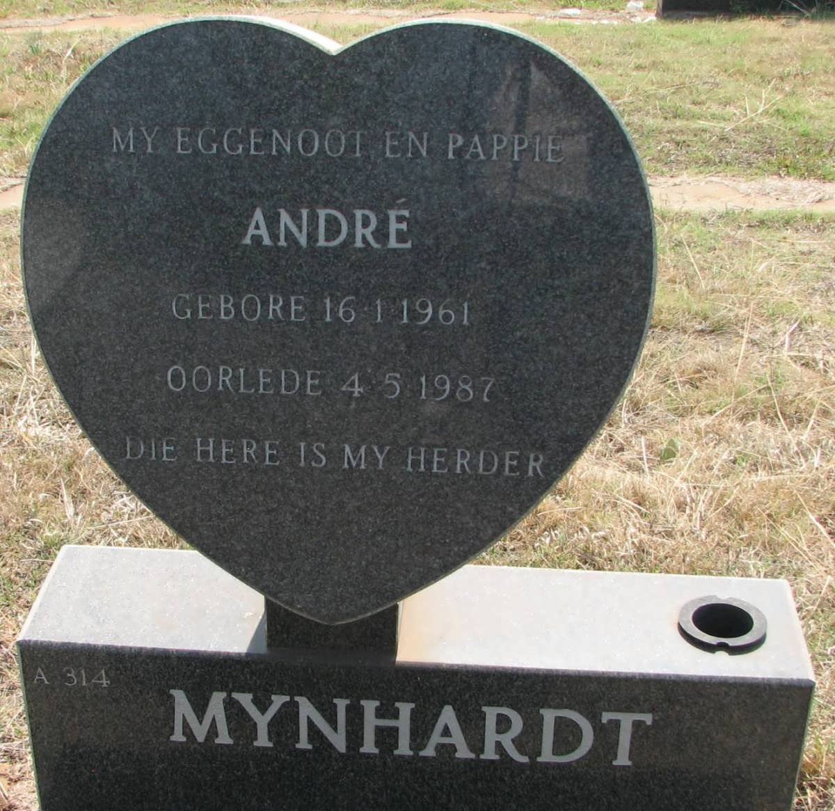 MYNHARDT André 1961-1987