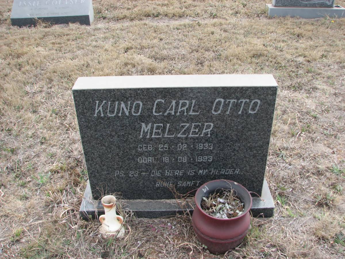 MELZER Kuno Carl Otto 1933-1993