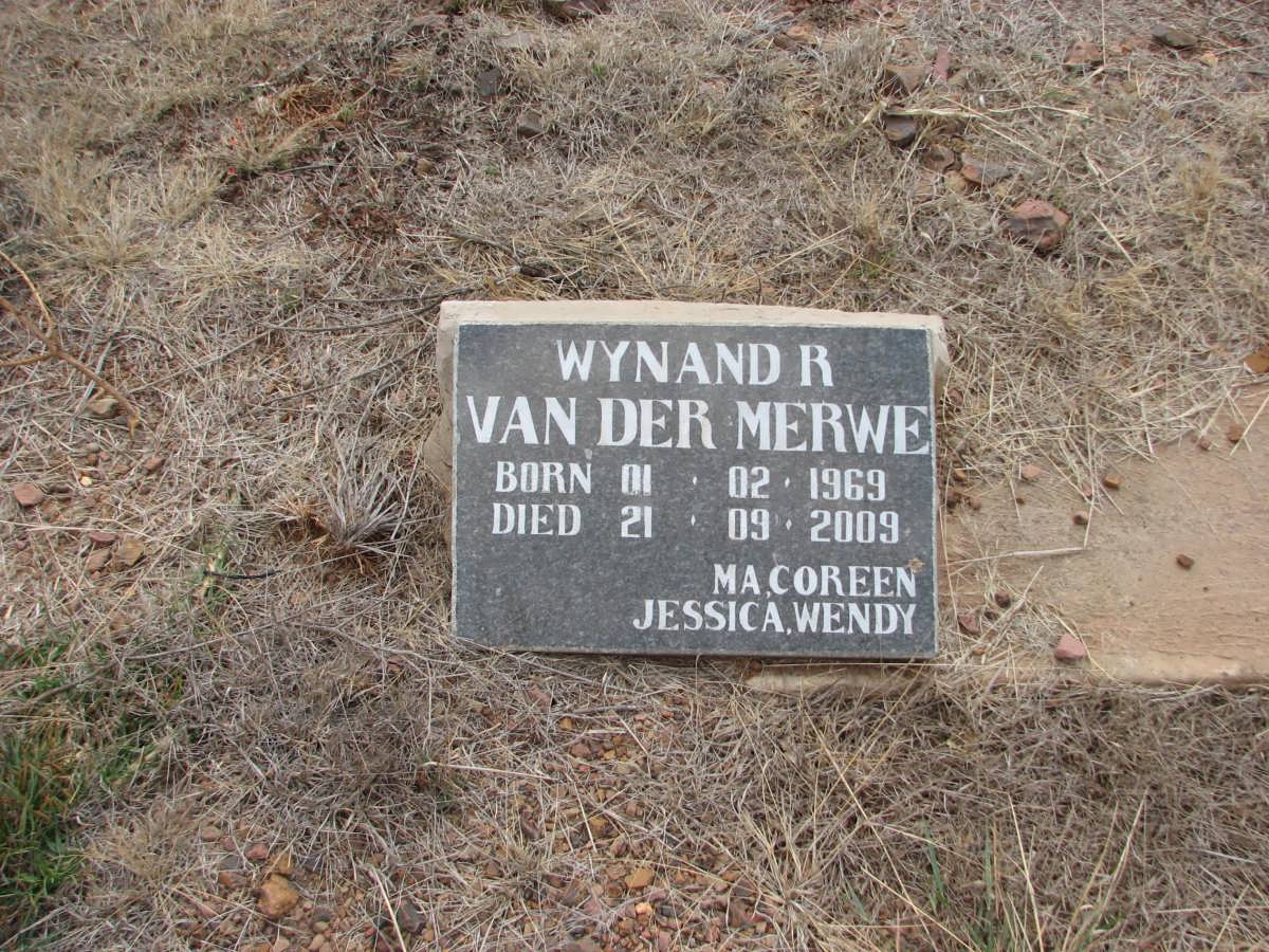 MERWE Wynand R., van der 1969-2009