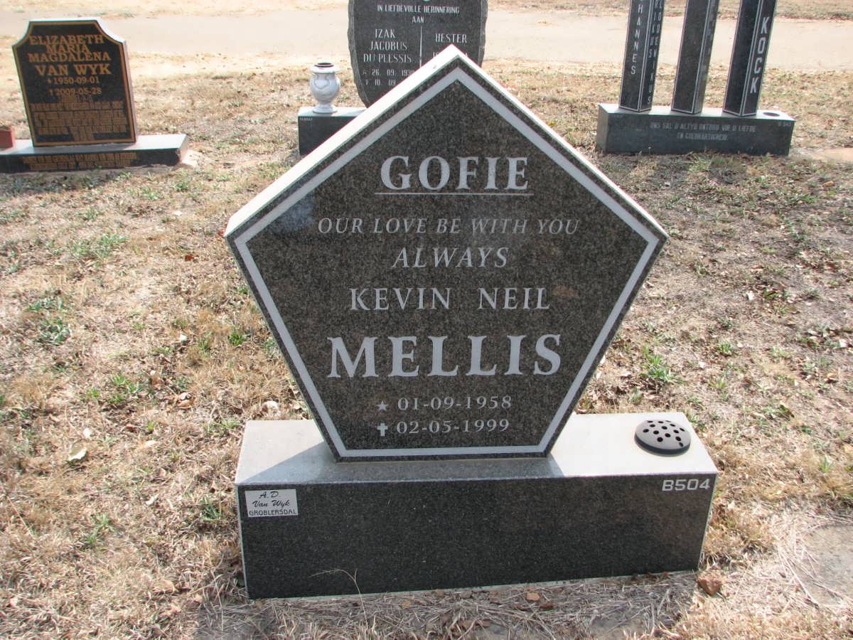 MELLIS Kevin Neil 1958-1999