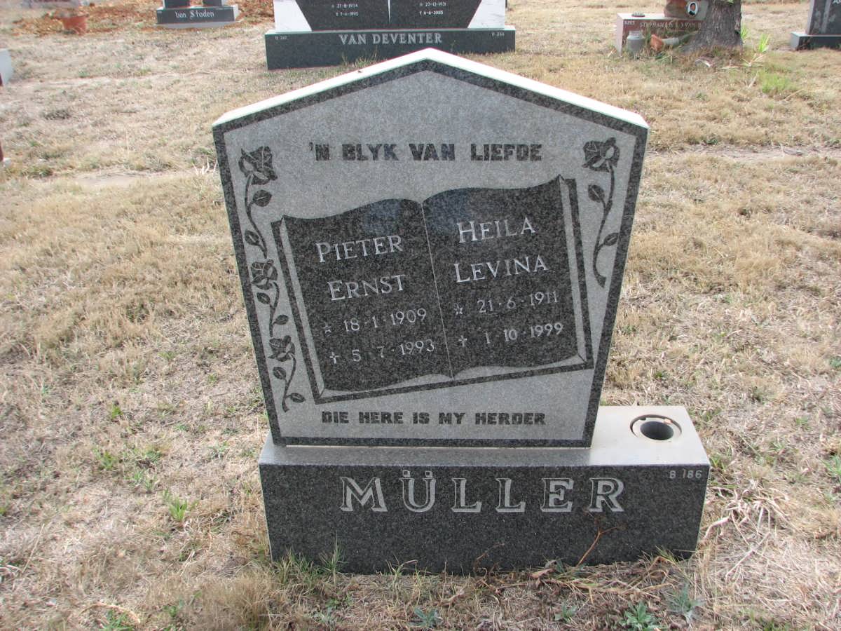 MÜLLER Pieter Ernst 1909-1993 &amp; Heila Levina 1911-1999